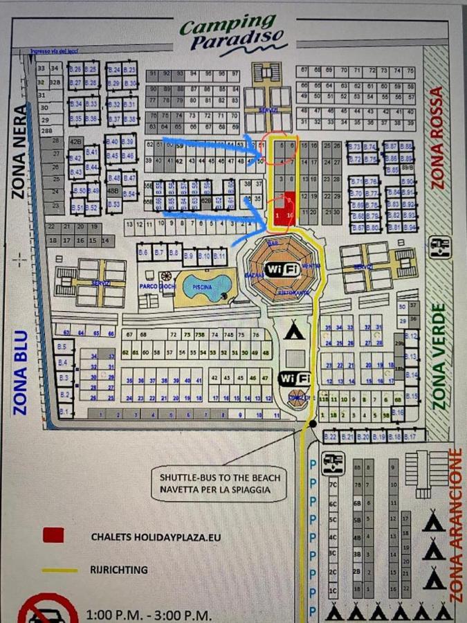 Zona Rosa 5 Chalet Mit Klimaanlage Und Wlan Viareggio Luaran gambar